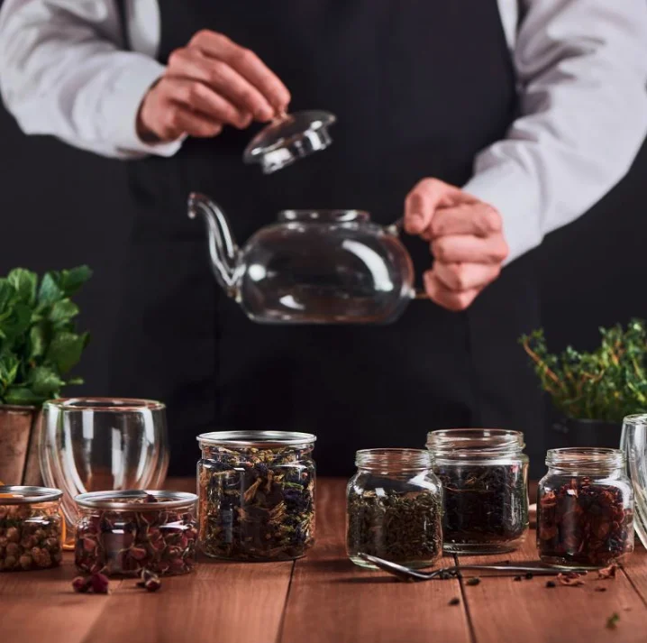 tea blending art