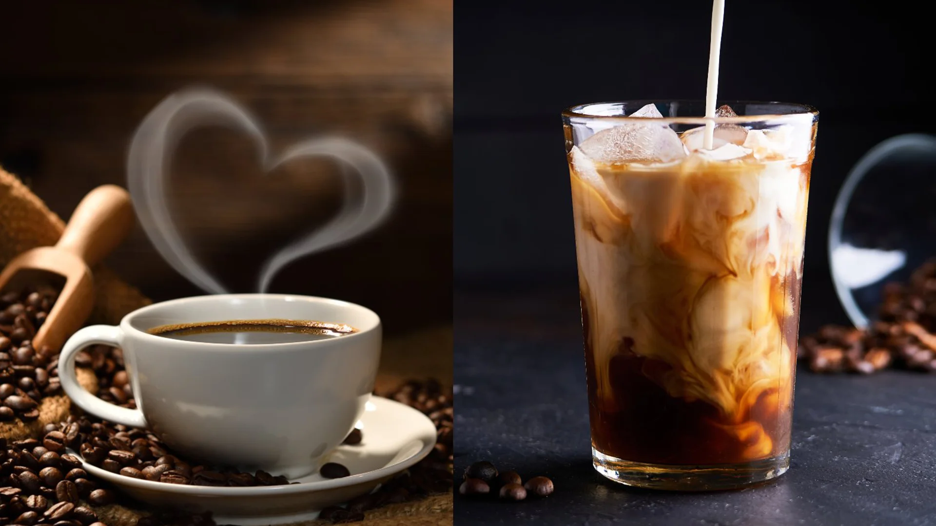 cold vs hot coffee