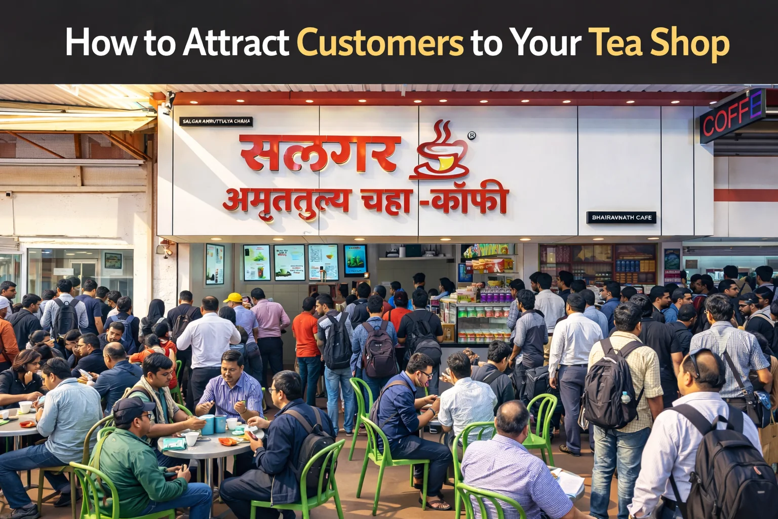 How to Attract Customers to Your Tea Shop